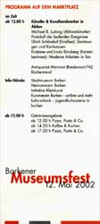 Programm auf dem Marktplatz