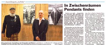 Zwischenraum: Artikel über Michael B. Ludwig und Ono Ludwig