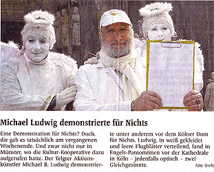 Ausstellung Vater und Sohn: Artikel über die Bilder einer Beziehung von Michael B. Ludwig und Ono Ludwig